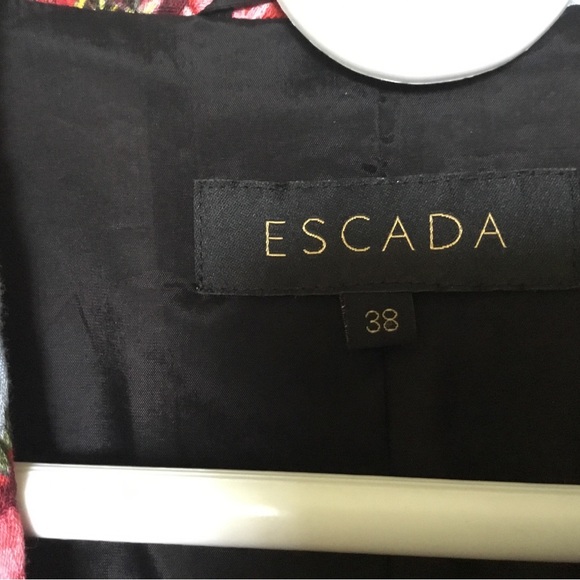 ESCADA Floral Print Jacquard Blazer - Picture 3 of 8